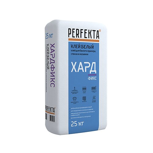 Клей плиточный PERFEKTA Хардфикс Белый 25кг в Н.Новгороде